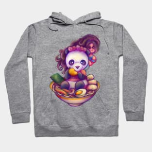 Kawaii Ramen Panda Girl Hoodie